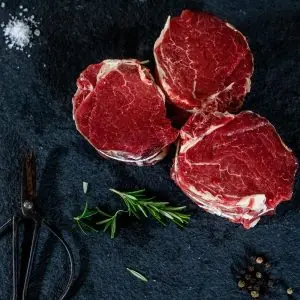 A product photograph of Tamar Beef fillet steak.