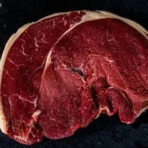 A product photograph of Tamar Beef rump steak.